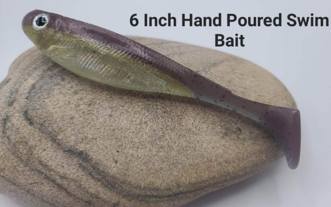 6 Inch Hand Poured Swim Bait – Naileditbaitandtackle