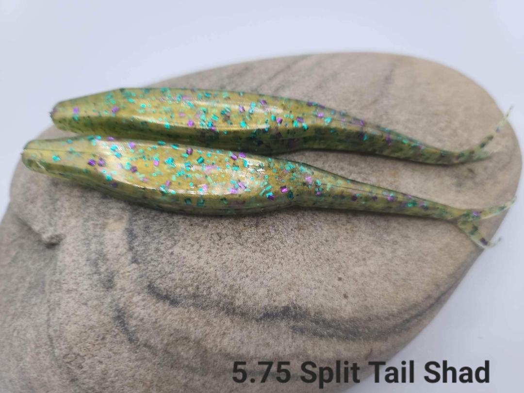 5.75 Inch Split Tail Shad