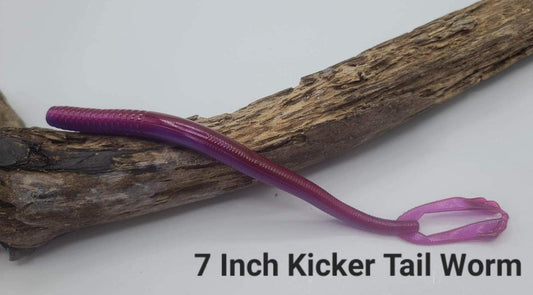 7 Inch Kicker Tail Worm